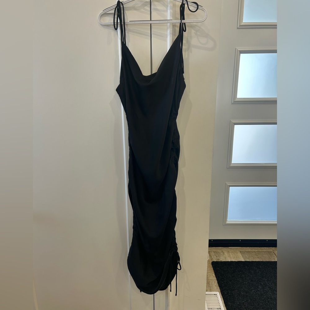 Lioness Black Adjustable Dress
